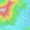 Gallian topographic map, elevation, terrain