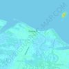 Ipil topographic map, elevation, terrain