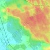 Klasztor topographic map, elevation, terrain