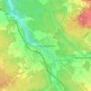Eckersmühlen topographic map, elevation, terrain