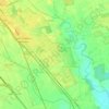 Zivido topographic map, elevation, terrain