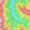 Borgo di Valcasotto topographic map, elevation, terrain