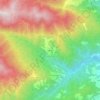 Capraia topographic map, elevation, terrain