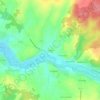 La Cour topographic map, elevation, terrain