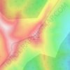 Smith Peak topographic map, elevation, terrain