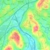 Vernon Hill topographic map, elevation, terrain