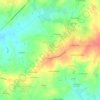 La Loge topographic map, elevation, terrain