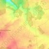 Les Ervolus topographic map, elevation, terrain