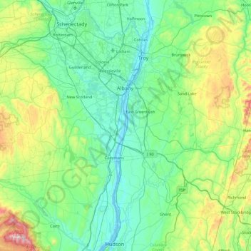 Campbell Island topographic map, elevation, terrain