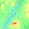 Jim Falls topographic map, elevation, terrain