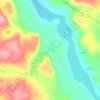 Sunnanå topographic map, elevation, terrain