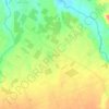 Lamba topographic map, elevation, terrain