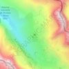 Refuge Viso topographic map, elevation, terrain