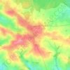 La Foye topographic map, elevation, terrain