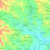 Cabatuan topographic map, elevation, terrain