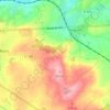 La Vautrie topographic map, elevation, terrain