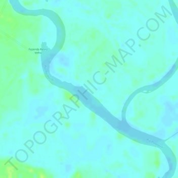 2155,0 BZ Rebolo topographic map, elevation, terrain