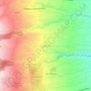 Tagurano topographic map, elevation, terrain