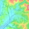Bourgeolles topographic map, elevation, terrain