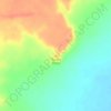 Turkey Point topographic map, elevation, terrain