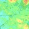 Voldby topographic map, elevation, terrain