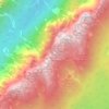Kredarica topographic map, elevation, terrain