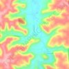 Sheldon topographic map, elevation, terrain