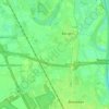Startwijk topographic map, elevation, terrain