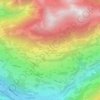 Garsella topographic map, elevation, terrain