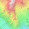 Col du Brouillard topographic map, elevation, terrain