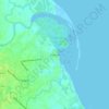 Busuang topographic map, elevation, terrain