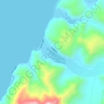 Ghamtha topographic map, elevation, terrain
