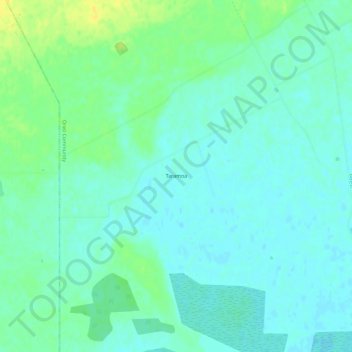 Taramoa topographic map, elevation, terrain