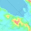 Bulo topographic map, elevation, terrain