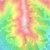 Mount Lady Macdonald topographic map, elevation, terrain