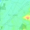 North Scarle topographic map, elevation, terrain
