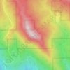 Eshom Point topographic map, elevation, terrain