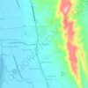 Santa Ana topographic map, elevation, terrain