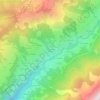 Entre-Deux-Nants topographic map, elevation, terrain