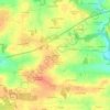 Quéhéon topographic map, elevation, terrain