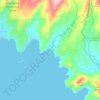 Biaan topographic map, elevation, terrain