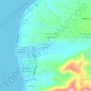 Pinamucan Ibaba topographic map, elevation, terrain