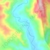 Pasarraya topographic map, elevation, terrain