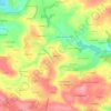 Kergoat topographic map, elevation, terrain