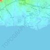 Pooc topographic map, elevation, terrain