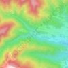 Dirotto-Sangonetto topographic map, elevation, terrain