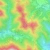 Monte Pino topographic map, elevation, terrain