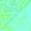 Rambutan topographic map, elevation, terrain