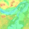 Chromów topographic map, elevation, terrain