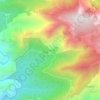 Muna topographic map, elevation, terrain